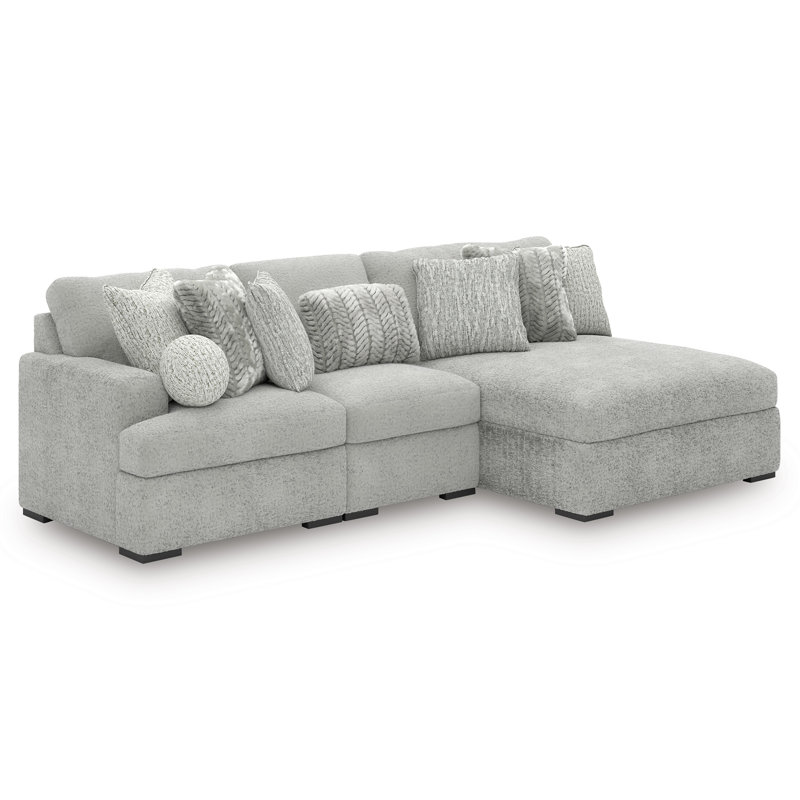Snodoodle 3-Piece Sectional With Chaise, Right Hand Facing