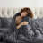 Bed-in-A-Bag Pleated Comforter Set with Bed Sheets-103134063-103134054
