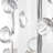 Lampe de table en verre Uttermost Aura