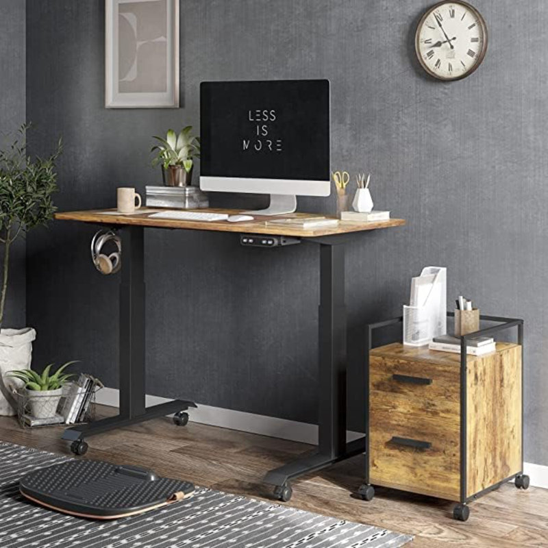Labissiere File Cabinet, Rustic Brown
