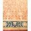 Tapis unique noué à la main orange / bleu 7 pi 10 po x 10 pi Senam