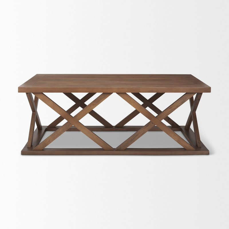 Table basse Meggett, Brun moyen