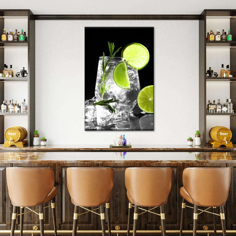Arashiyama, impression sur toile de bambou, H 48 po x l 32 po x P 1,25 po