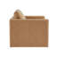 Fauteuil en simili cuir brun Tulo Tulo