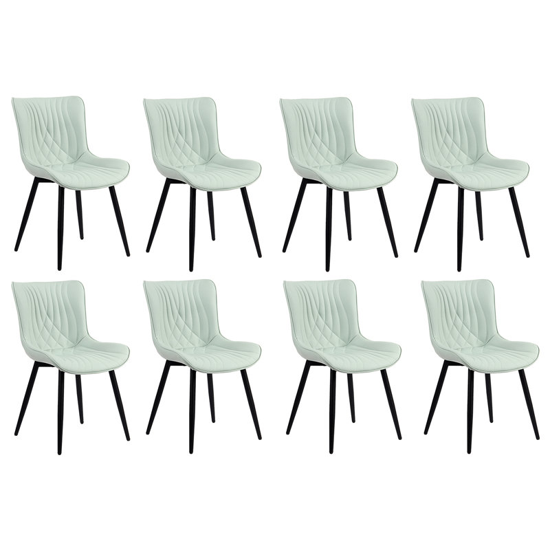 Comfortable Padded Dining Chairs with Back Easy Assembly Upholstered Side Chair, Accent Chairs for Kitchen, Dining Room