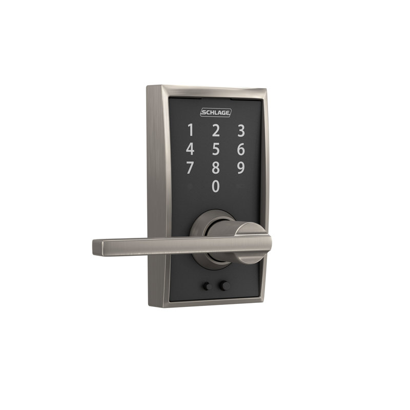 Schlage Satin Nickel Steel Touchscreen Keyless Entry