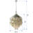 2 - Light Dimmable Tiered Chandelier-15076114