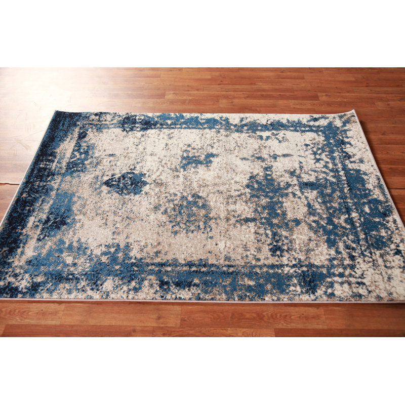 Transitional Oriental Rug 4x6