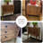 Modern Nut-Brown Solid Wood Accent Cabinet