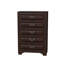 Commode de style transitionnel 1Pc