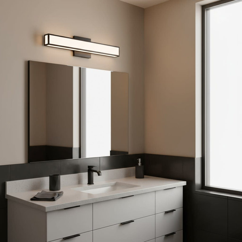 Alto Bath Bar, Black