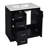 30'' Single Bathroom Vanity With Ceramic Top-830466908-830466911