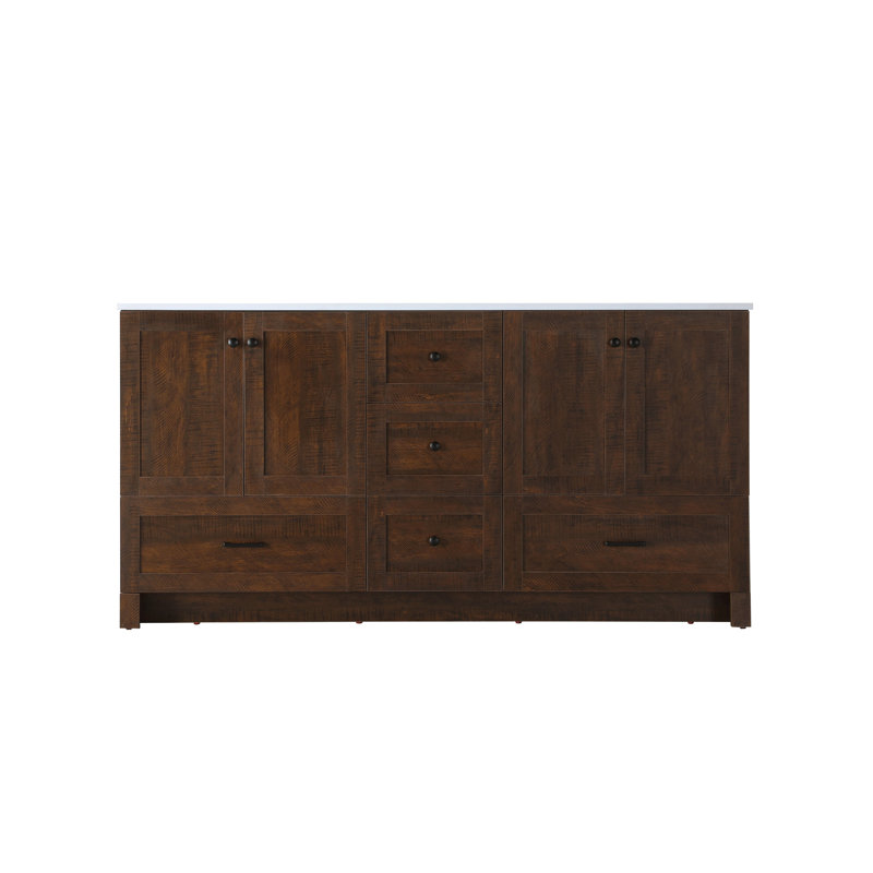 Meuble-lavabo double 66 po Soma_Farmhouse / Country_VF2866, Expresso