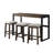 Geithner 3 - Person Double Pedestal Dining Set