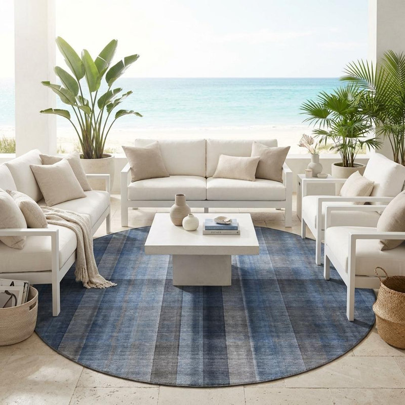 Tapis d'intérieur rond 8 po rond