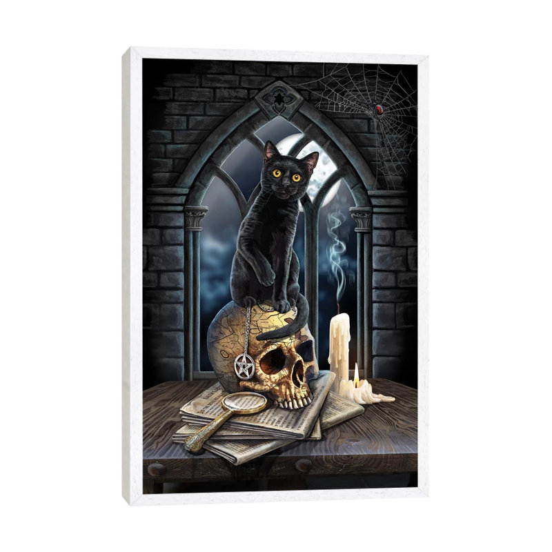 Spirits Of Salem by Lisa Parker - Print on Canvas, White Framed, 66.04 cm H x 45.72 cm W