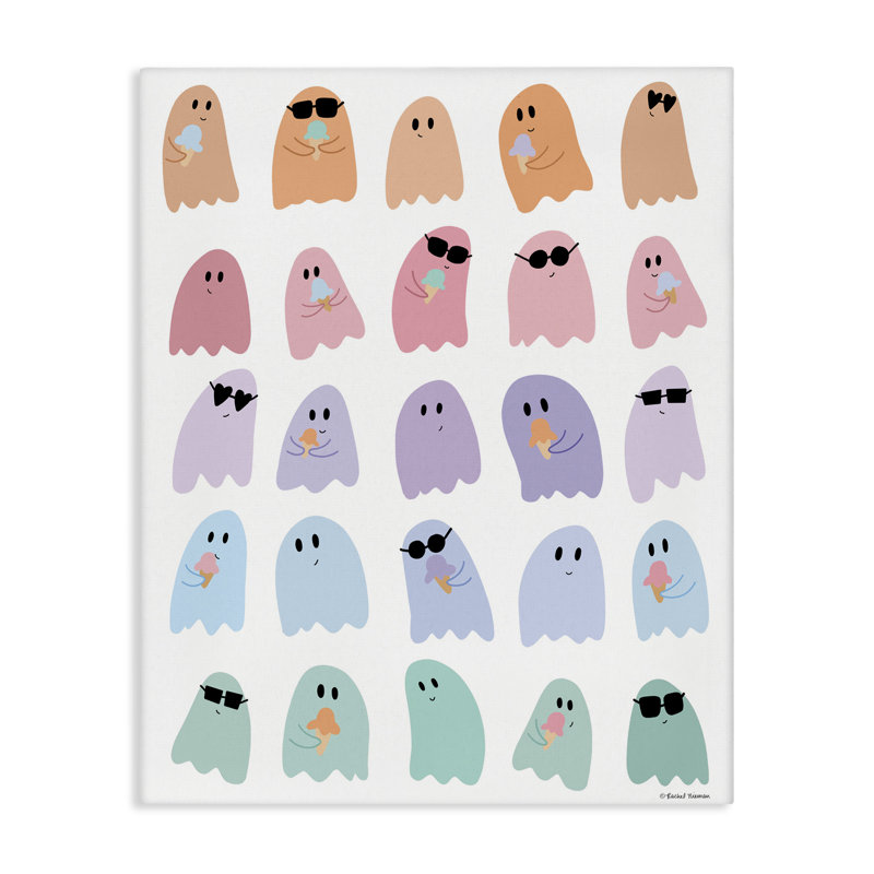 «Spooky Cute Pastel», toile par Rachel Nieman, H 48 po x l 36 po