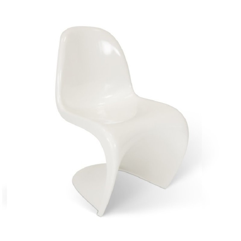 Penton Chair, Shinny White