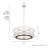 Langwood 4 - Light Unique / Statement Drum Chandelier-63793831
