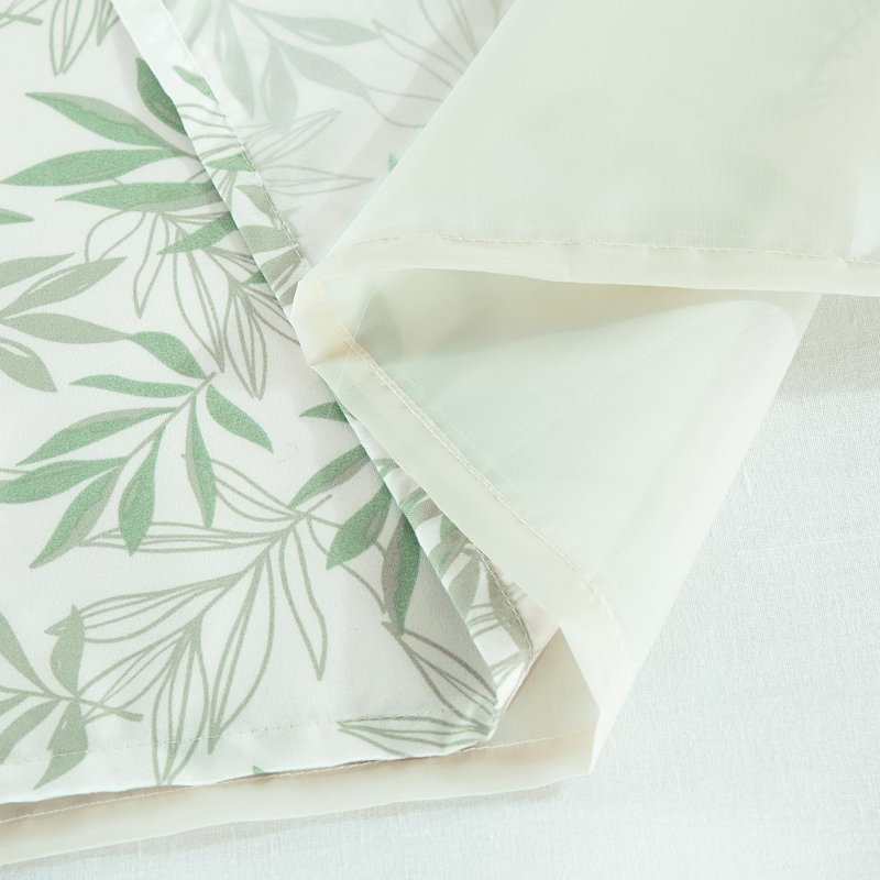 Elder Printed Floral Window Curtain Set
