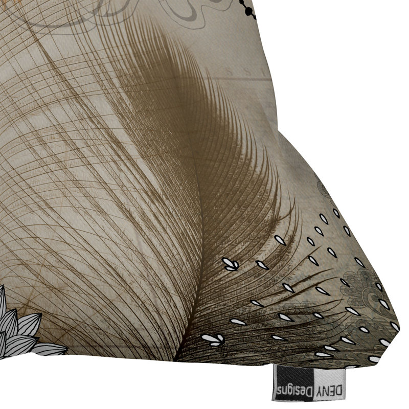 Coussin Feather Dance, 20 po x 20 po