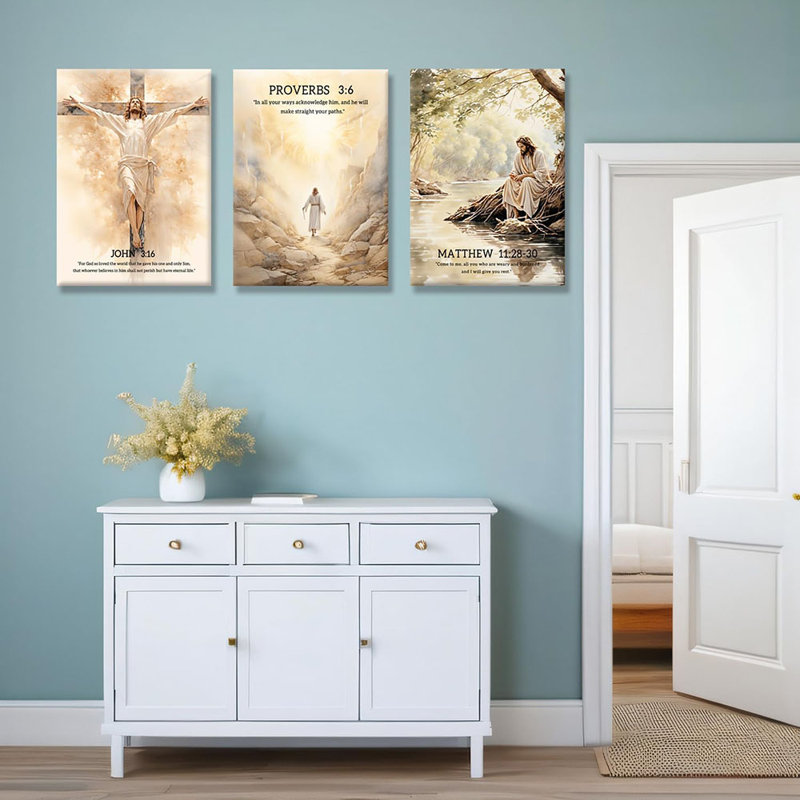 3 Piece Wrapped Canvas Print