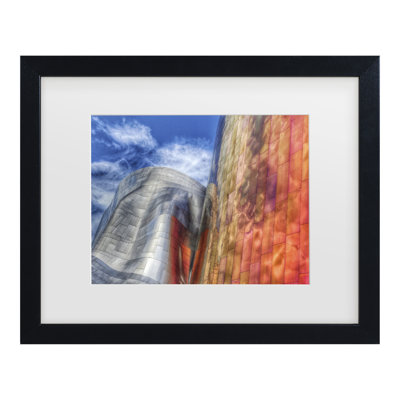 Bolog Osterhuber Gehry Architecture Seattle Washington USA Matted Framed Art