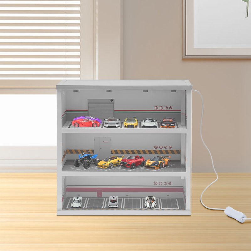 1:64 3-Layer Model Car Display Cabinet