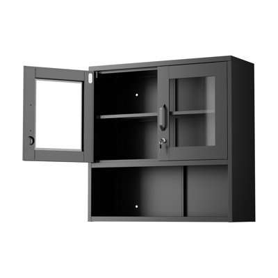 Steel Storage Cabinet With LED Light