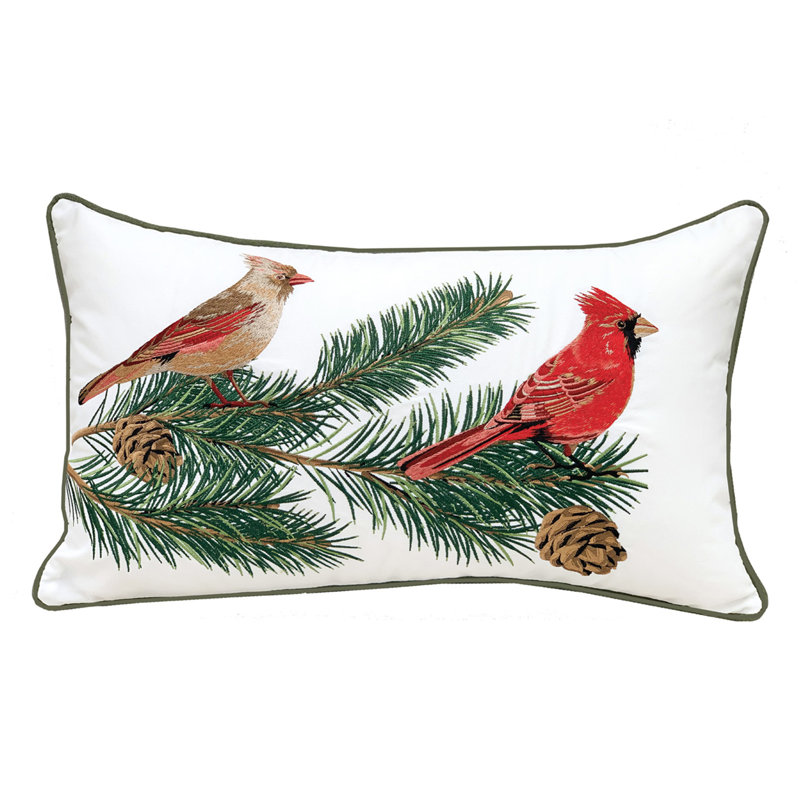 Cotton Outdoor Throw Pillow