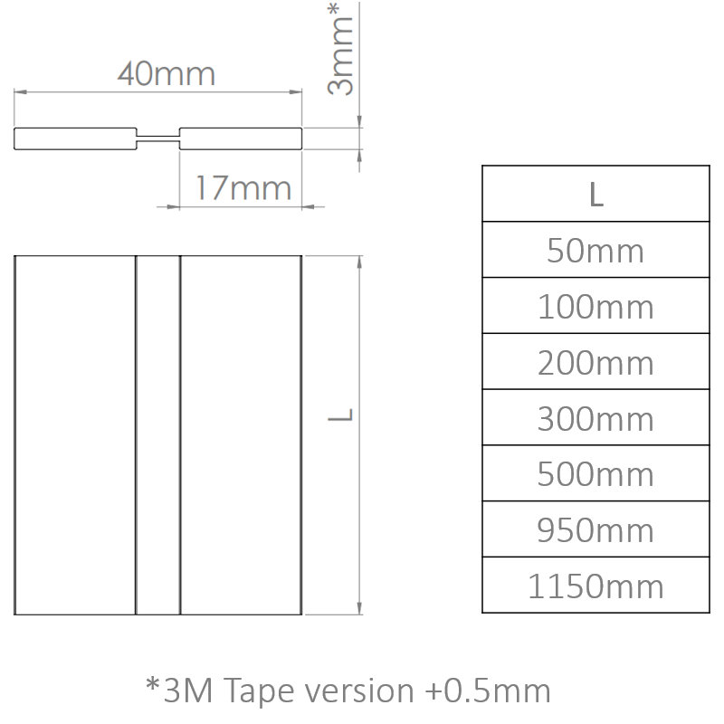 100mm Low Profile Flex Hinges, Flexible Living Hinges, Plexiglass,Transparent