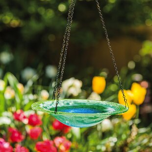 Hd Designs Hanging Outdoor Birdbath