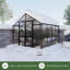  Serre en polycarbonate AMERLIFE avec système de connexion rapide-100369333-100369332