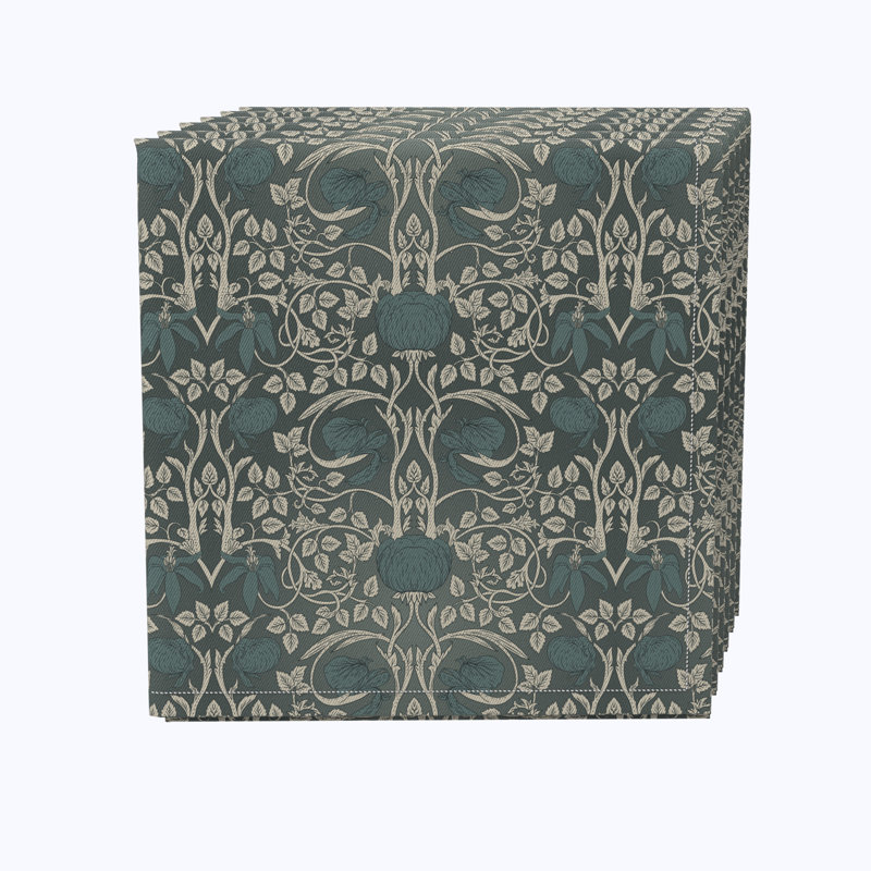 Canant 100% Cotton Abstract Square Napkin