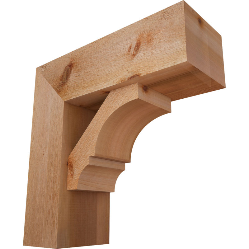Support pour scie rugueuse Balboa, 22 X 22, Cèdre rouge occidental de l 8 po (scié brut)