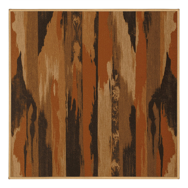 Sandstone Eclipse Rug, Square 4'