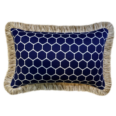Housse et insert de coussin rectangulaire Hex