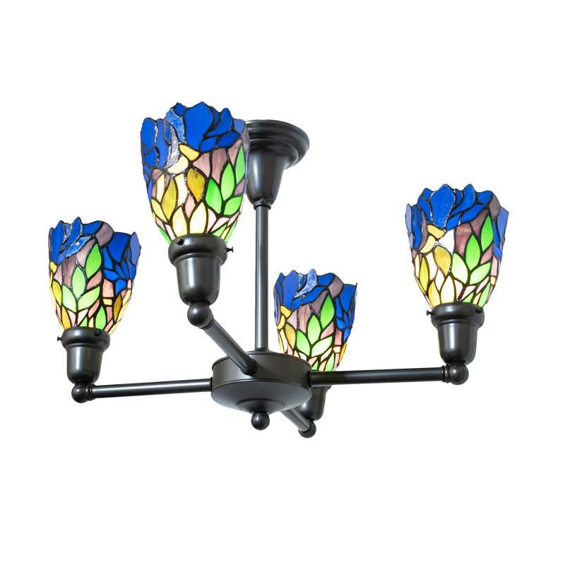 Akerstrom 4 - Light Dimmable Sputnik Chandelier
