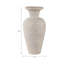 Vase en terre cuite rustique Krystaline