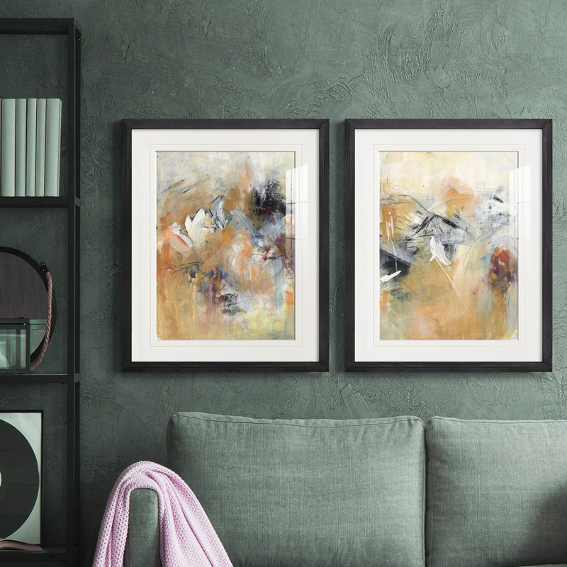 «Frozen Spring I», reproduction encadrée de qualité supérieure, prête à être accrochée