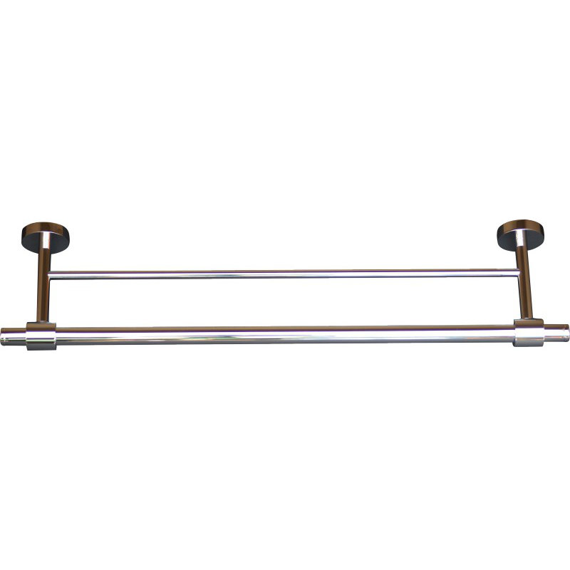 Florencio 2 Wall Towel Bar, 5cm H x 58.4cm W x 13.5cm D