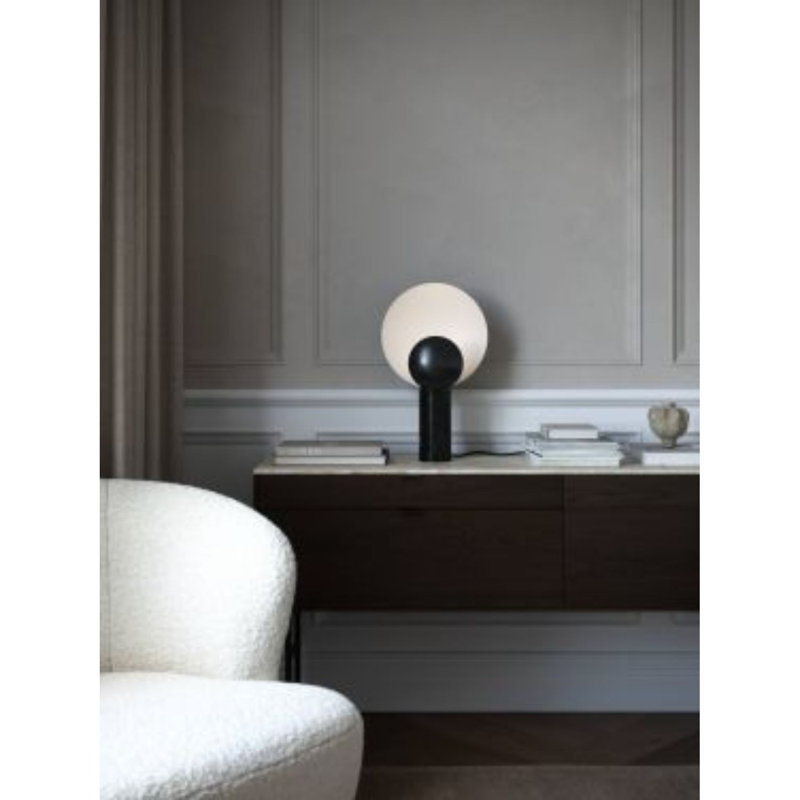 Metal Novelty Lamp, Black