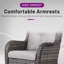 Ensemble de conversation à chaises multiples avec coussins et tables d'appoint 8 pièces Schutt-902705649-902705661