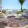 Machine Washable Indoor/Outdoor Xhevrie Pink Rug