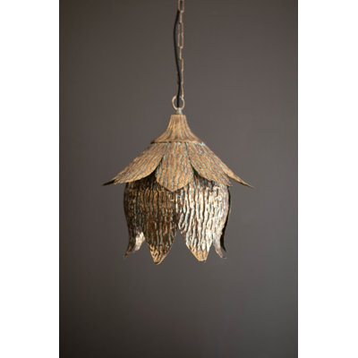 Luminaire suspendu floral Kalalou