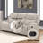 Light Gray Chenille Motion Sofa