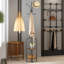 Amiyaah Freestanding 8 - Hook Coat Stand Rustic Industrial Entryway Hallway Furniture