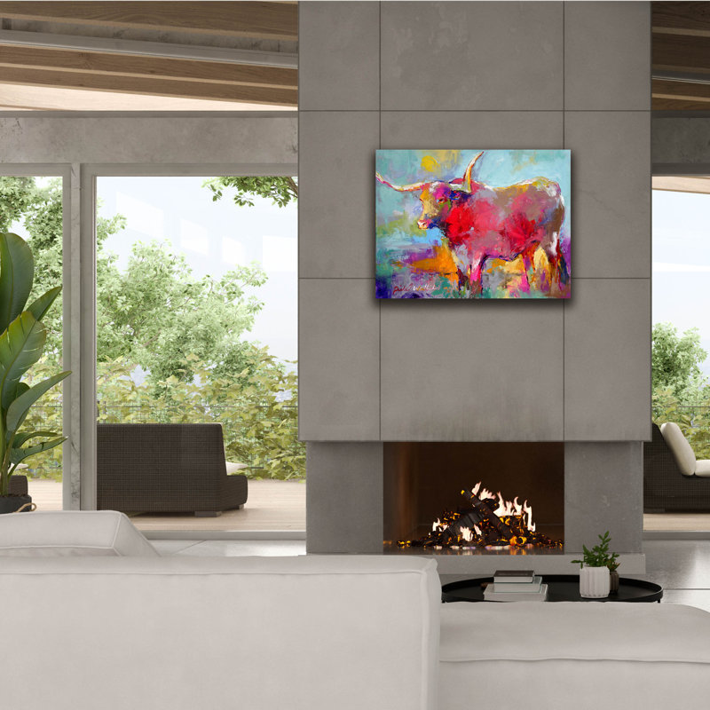 " Arttlong " by Richard Wallich, 26" H x 34" W x 1.5" D