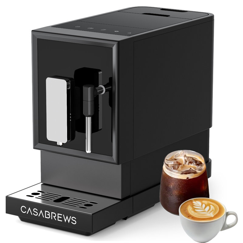 Casabrews Automatic Espresso Machine W/ Grinder & Milk Frother Touch Screen
