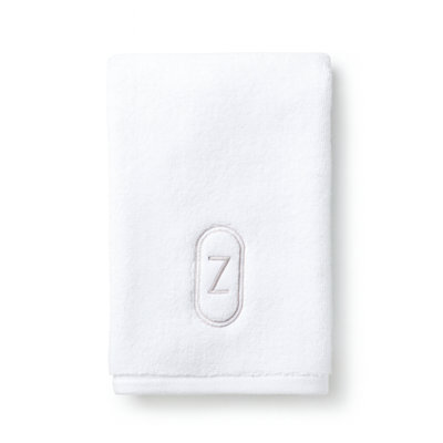 Monogram Embroidered Fingertip Towel
